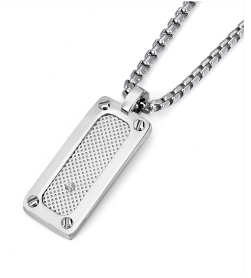 Collana H2on Uomo COLLANE in Acciaio Diamante HO068-ME - HO068-ME